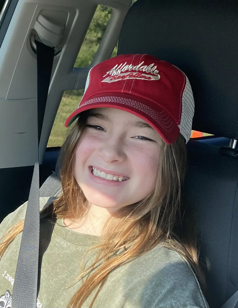 Affordable Treefellers brand supporter in company hat
