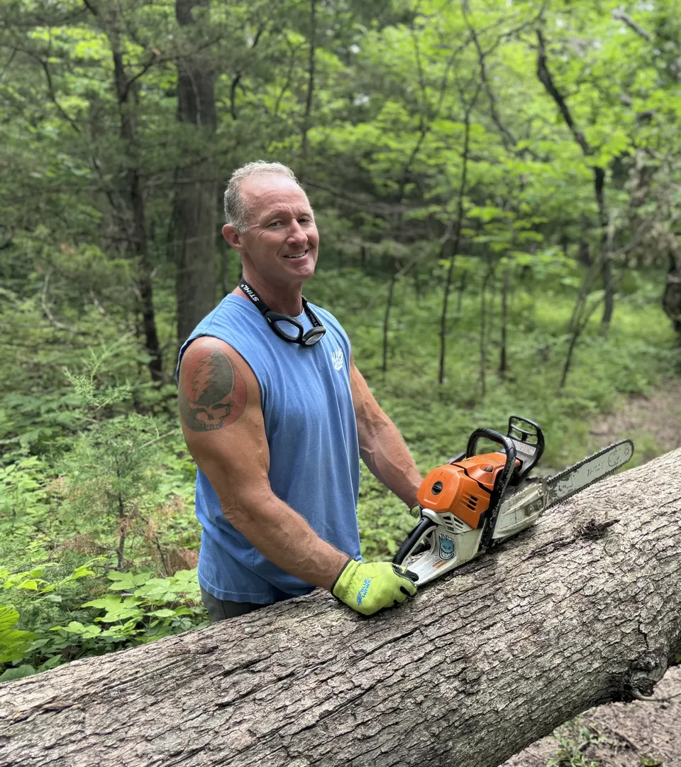 Eric Frauenknecht, owner of Affordable Treefellers in Shawnee, Kansas